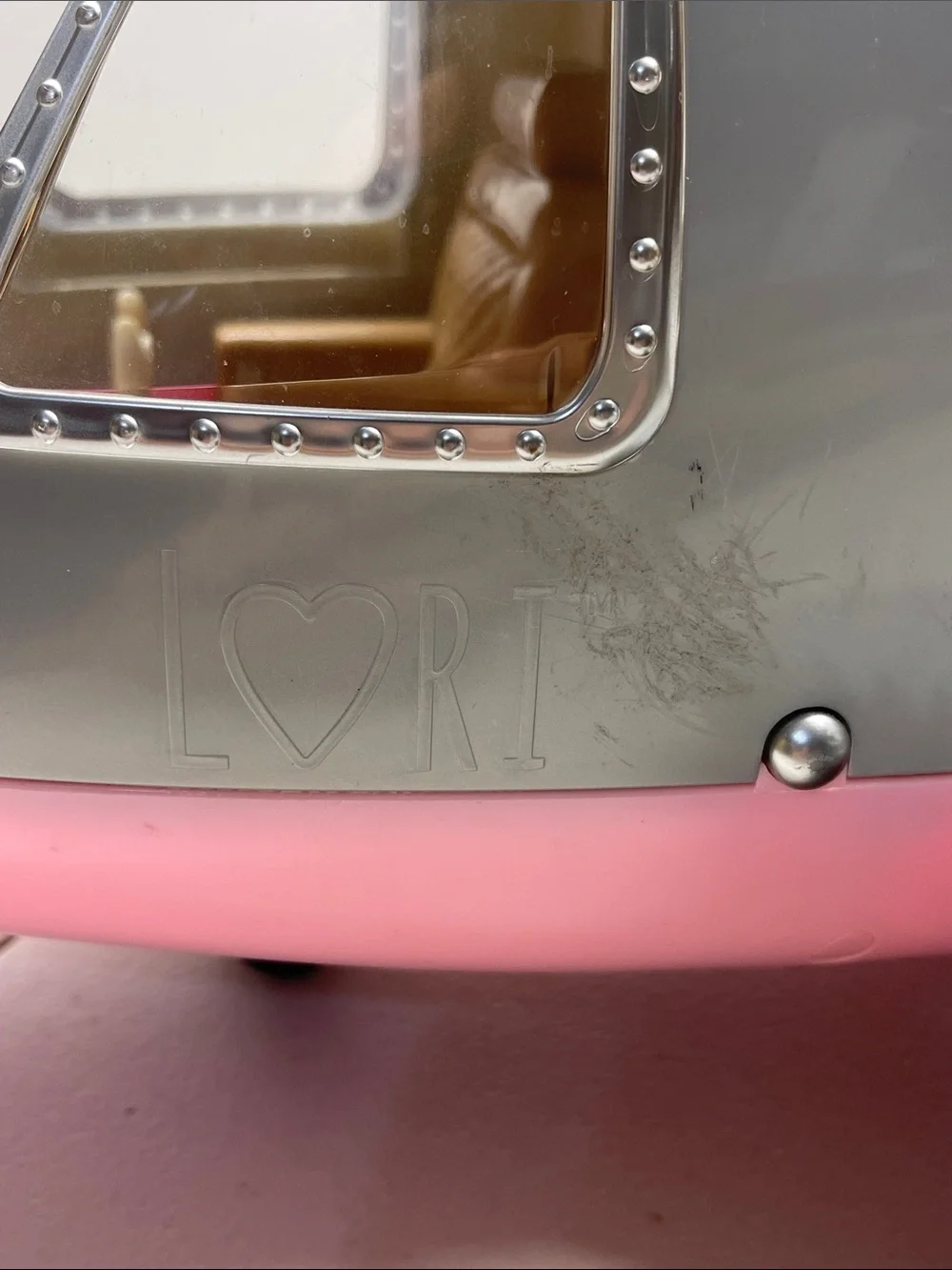 Lori luxury jets. Has some scratches. Noise is working